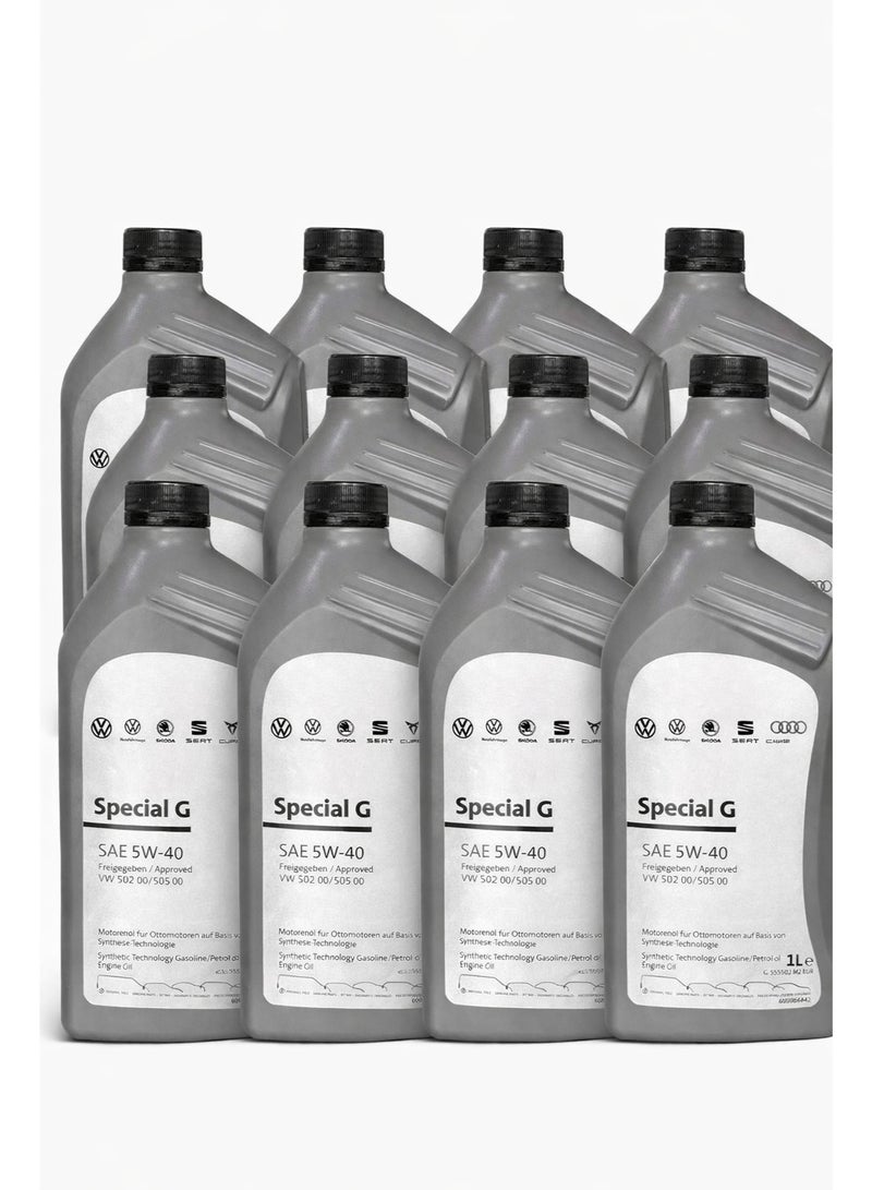 زيت محرك VAG Special G تخليقي 5W-40 – عبوة 12 × 1 لتر